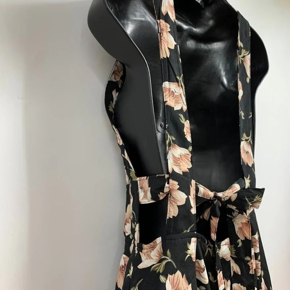 Storia Women's Kalani Floral Fit and Flare Sleeveless Mini Dress Size S - Picture 7 of 16